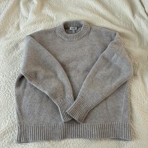 COS 100% Wool Crewneck Sweater Oversized Small